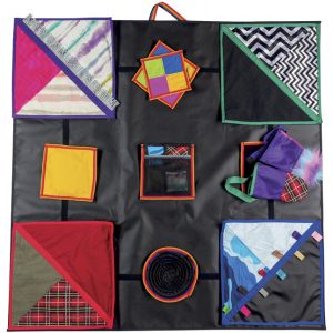 School Specialty 007882 TFH Feelie Mat with Detachable Textured Patches