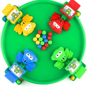 Bambiya Hungry Frogs Family Board Game - Intense Game of Quick Reflexes