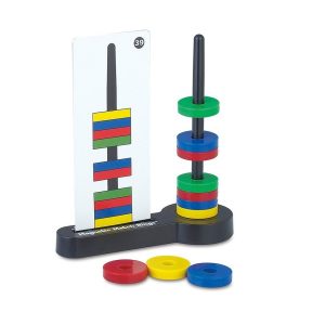 Magnetic Match Rings Board Game for 4
