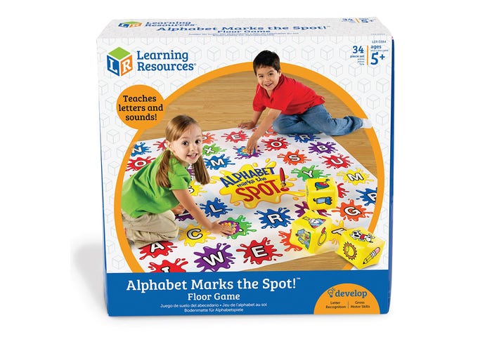 Learning Resources Alphabet Marks the Spot Floor Games