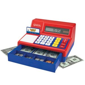 Learning Resources LER 2629 Pretend & Play Calculator Cash Register