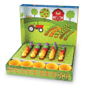 Learning Resources LER 5553 Veggie Farm Sorting Set
