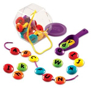 Learning Resources LER 7204 Smart Snacks ABC Lacing Sweets