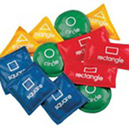 School Specialty 285865 Champion Shapes Vinyl Bean Bags
