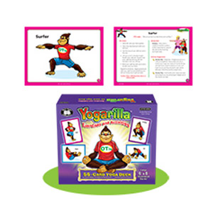 Super Duper Yogarilla Exercises and Activities Cards