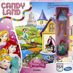 Candy land disney princess edition game board game