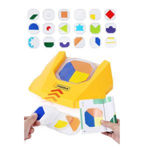 Elovien Kids Smart Board Games, Logic Brain Games with 100 Challenges, Skill-Building Puzzle Games